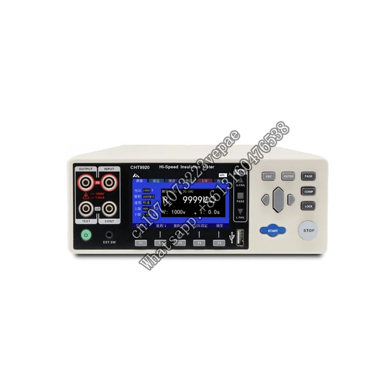 

Insulation resistance tester for test the insulation resistance of components and equipment