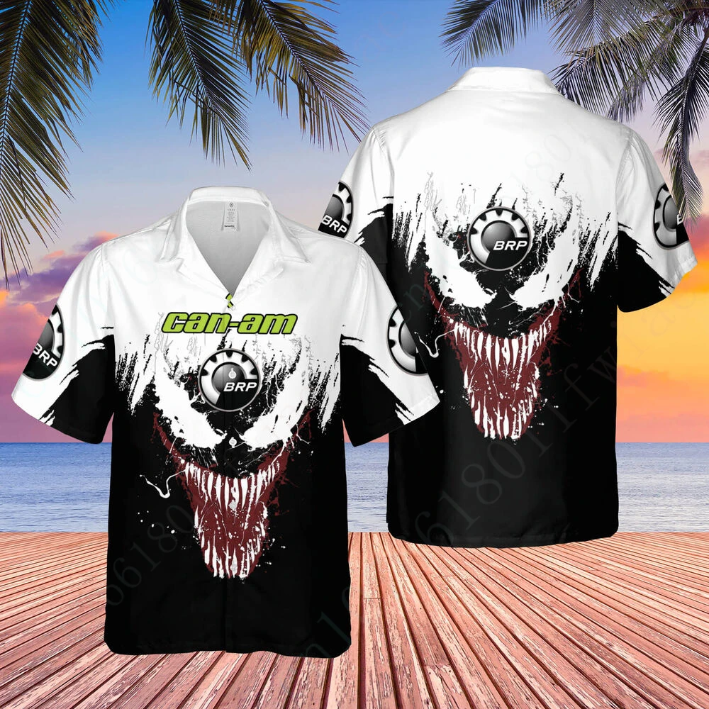 

Can-am Harajuku Button Cardigan Anime Shirts And Blouses Unisex Clothing Luxury Oversized T-shirt Casual Shirts For Men Women