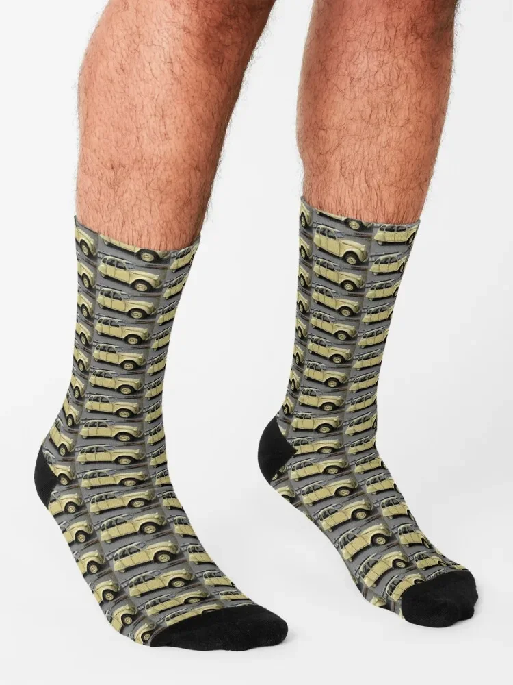 Citroen 2CV yellow duck Socks luxury sock Sports socks