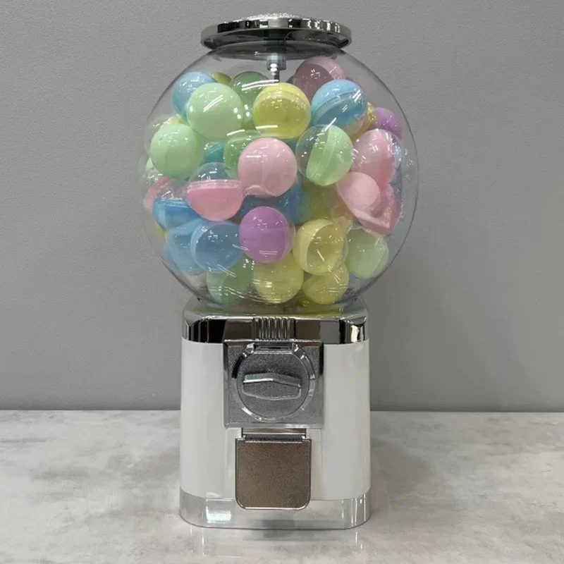 Original Candy Dispenser Transparent Storage Containers Piggy Bank Boxes Coins Organizer Lockable Children Machine Decorative 5