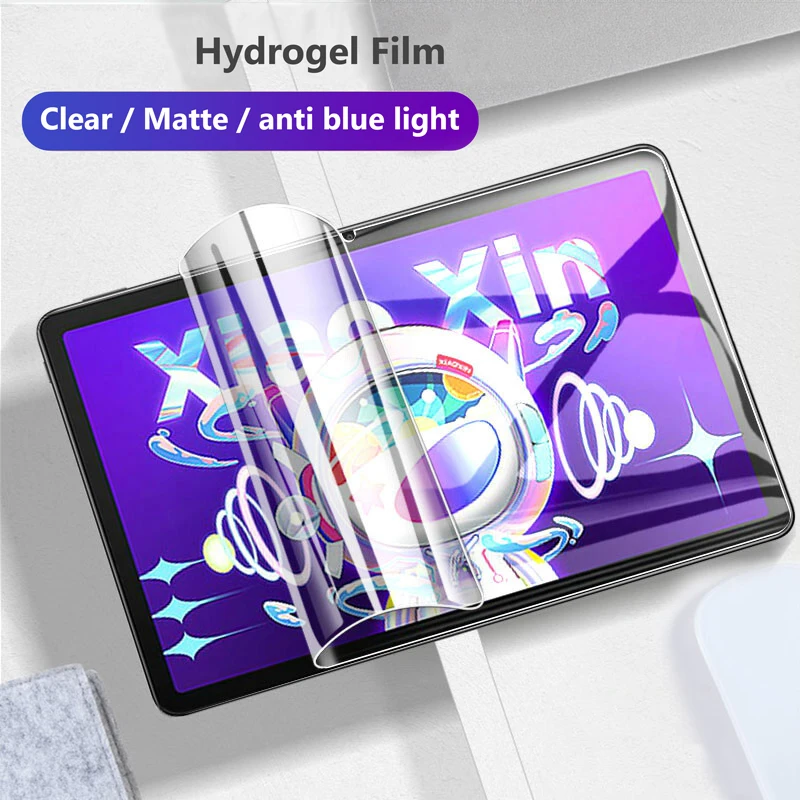 

For Lenovo Xiaoxin Pad Pro 2022 11.2 Tab M10 Plus 11 Clear Matte Anti Blue light Hydrogel Full Cover Soft Screen Protector Film