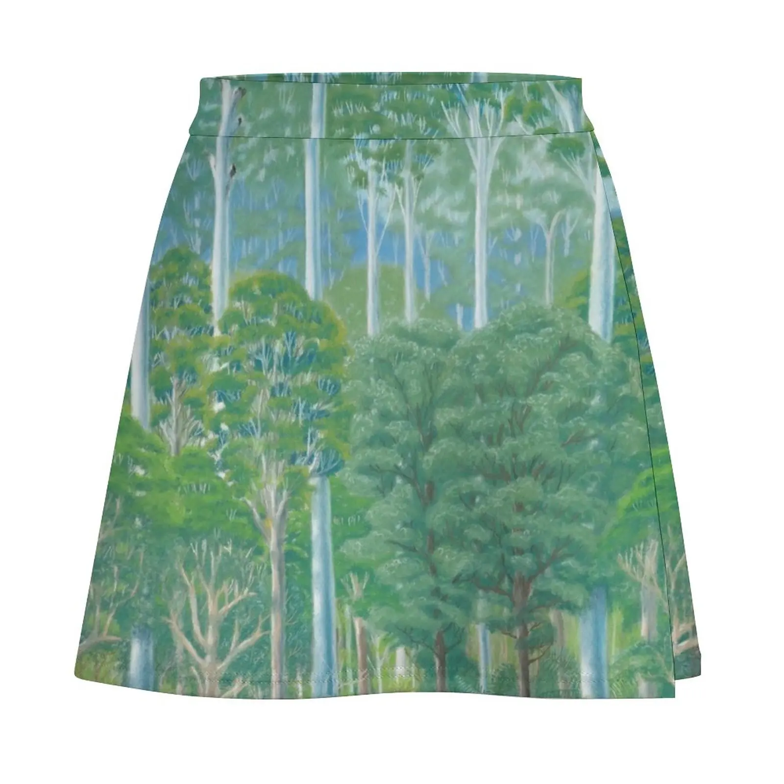 Flooded Gum Forest - Raising funds for Bush Heritage Australia Mini Skirt mini skirts Women's skirt women's summer clothing 2024