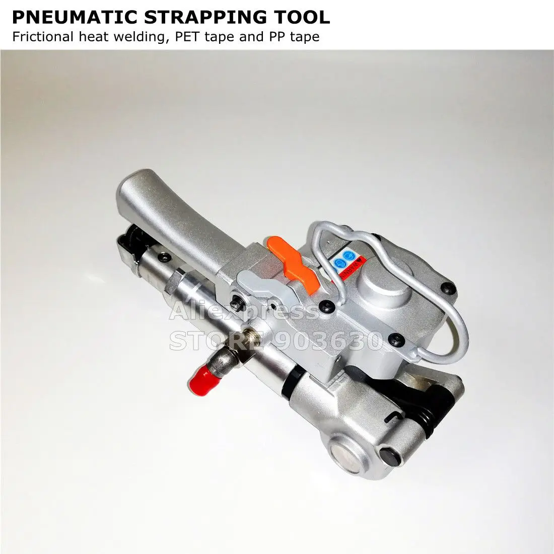 

Portable Strapping Machine Pallet Pneumatic PET Strapping Tool Plastic Banding Machine PP Strap Packaging Wrapping Machine AQD19