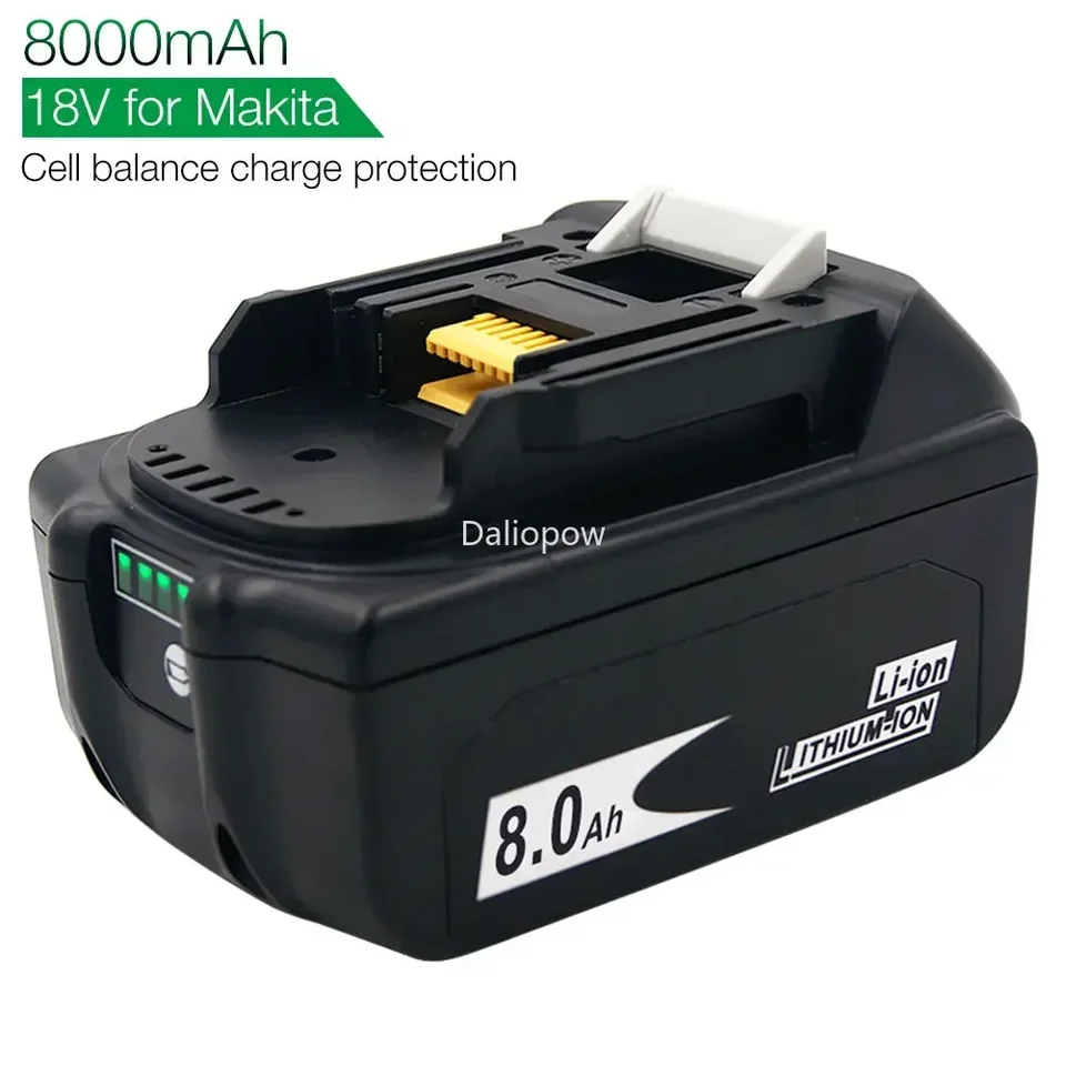 2 Batteries 18V 5.5Ah Remplacement Pour Makita BL1860B BL1850 Etc. - Compatible Outils Sans Fil Makita 18V LXT