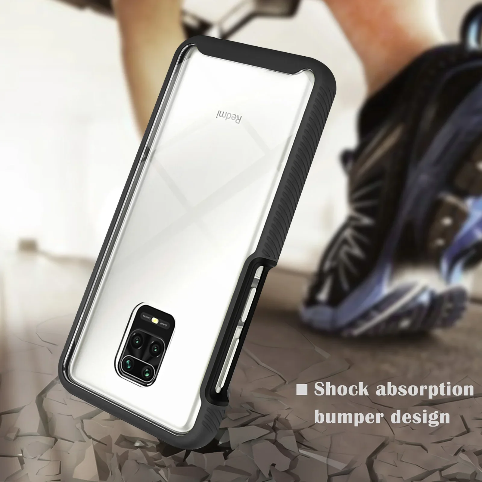Ultimate Hybrid Shockproof Rugged Case - Durable TPU Frame & Plastic Back Cover