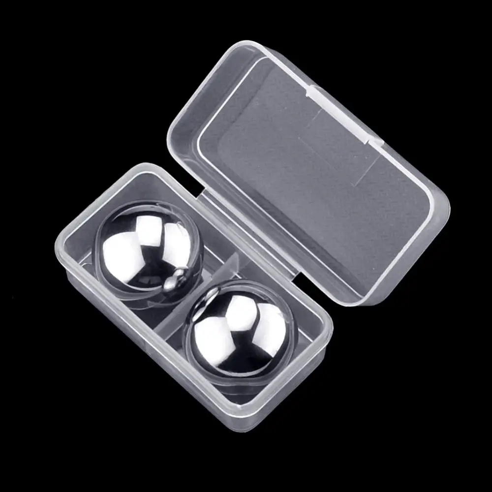 Household Durable Ice Cube Stainless Steel Ice Cubes Metal Iron Cubes Frozen Balls Beverages Whiskey Wine Stone