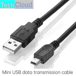 Durable USB 2.0 Type A to Mini 5P Cable with Enhanced Shielding - Multiple Lengths Available - 50cm (Black)