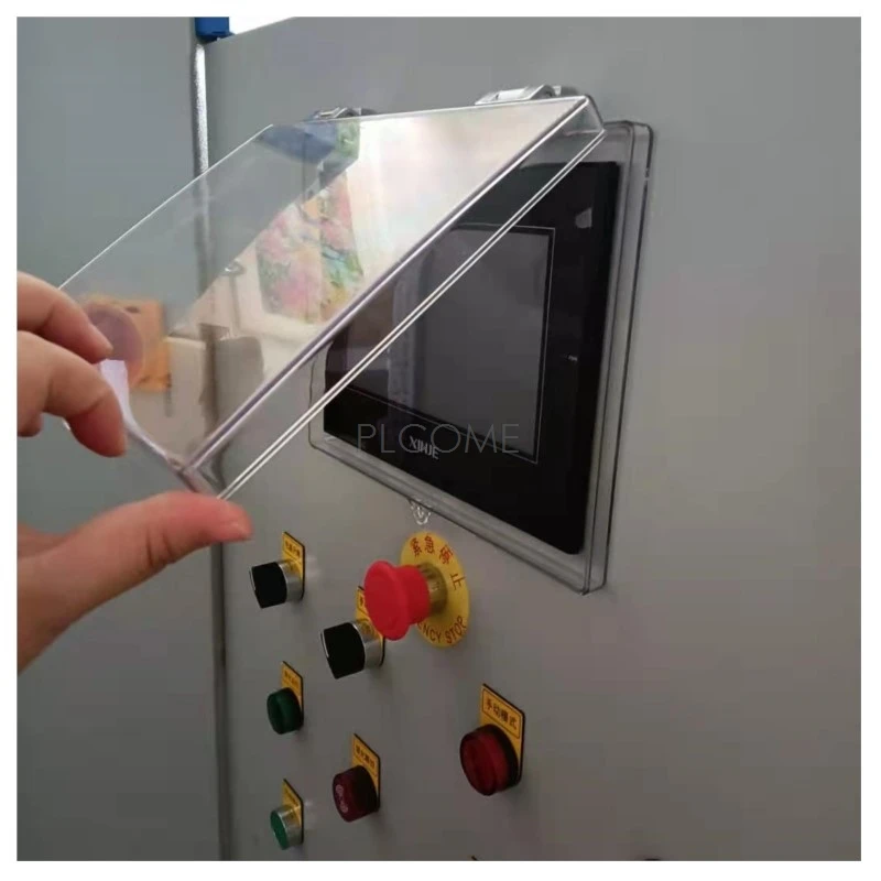 Custodia Trasparente Per Display In Acrilico, Facile Da Aprire, Con Base Bianca, Protezione Antipolvere (45 X 20 X 30 Cm/18 X 8 X 12 Pollici - Foto 4