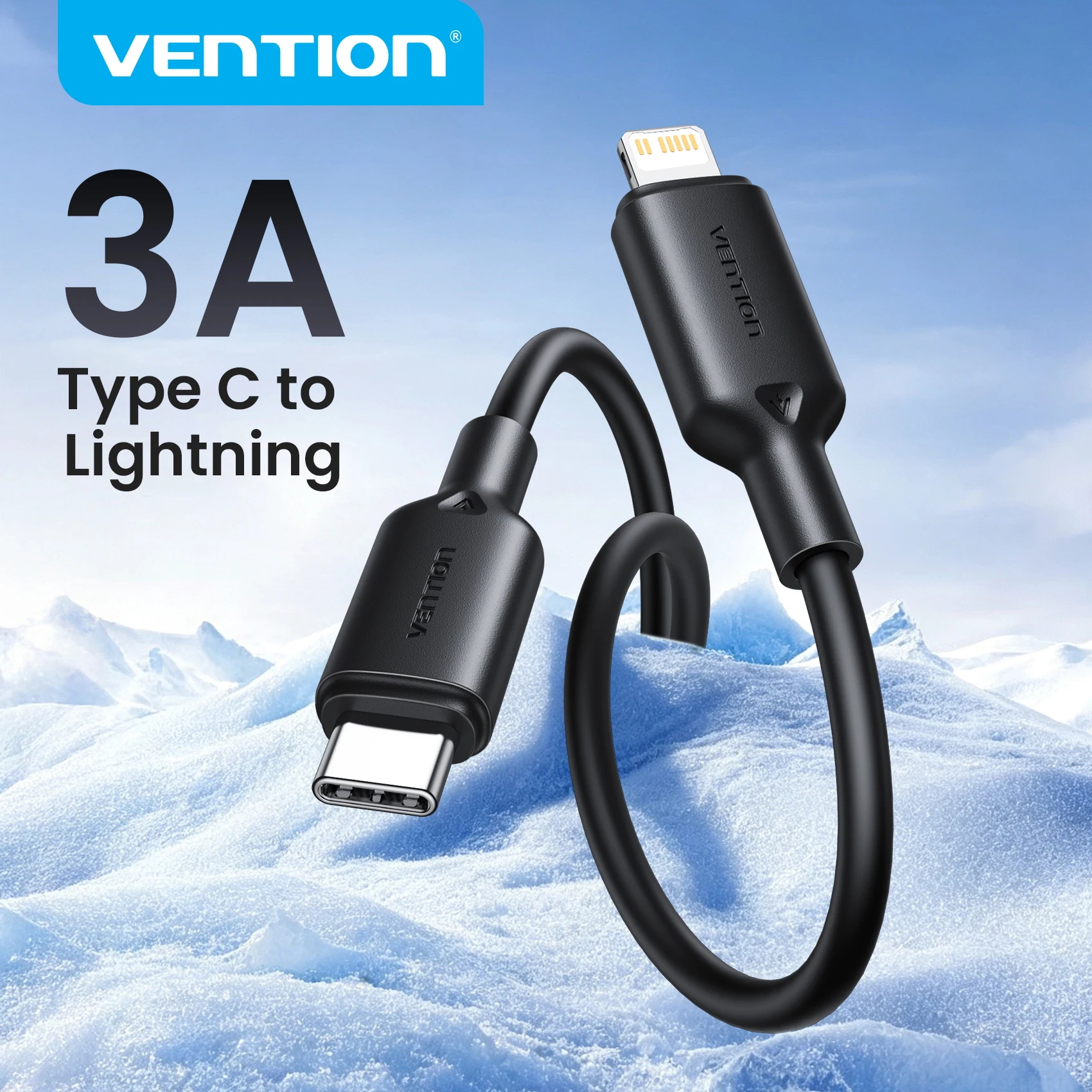 Vention Fast Charging USB-C to Lightning Cable