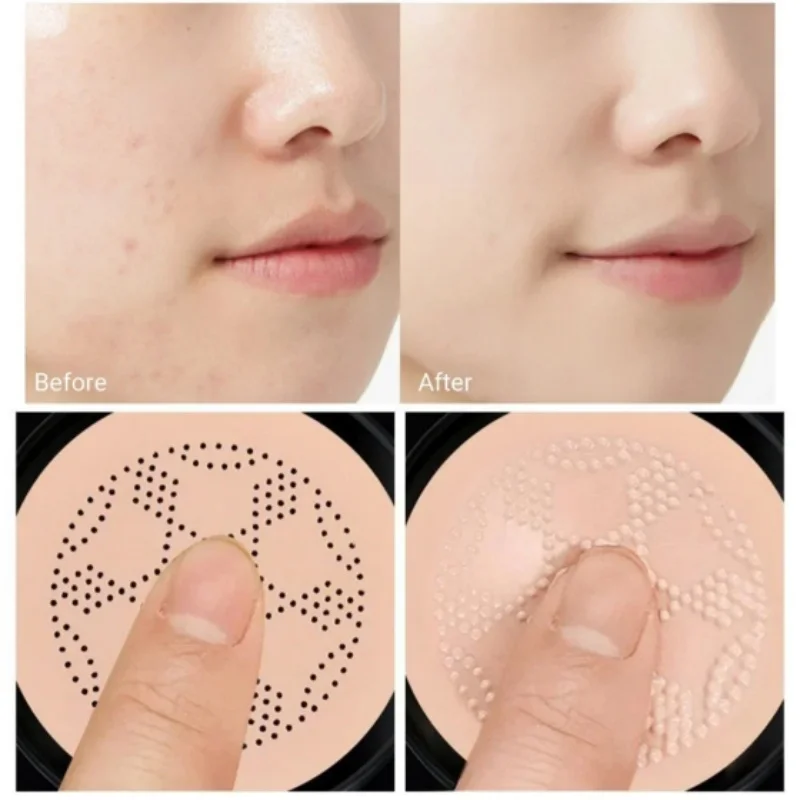 Makeup Cream Foundation Stick Makeup Foundation Mushroom Head Air Cushion BB Cream Liquid Foundation Concealer CC Stick Lasting Waterproof Moisturize Brighten Foundation Makeup