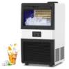 Ice Maker Machine, 70 LBS/24H Under Counter Large Ice Machine w/ 10 LBS Capacity Ice Storage Bin, 2 Water Inlet Modes 1