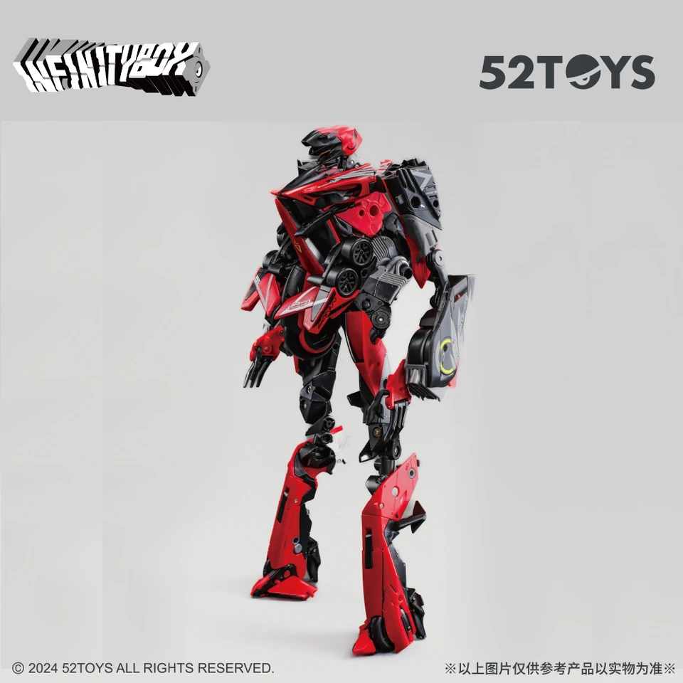 52TOYS Infinitybox IB-05 CHEETAH Deformation Robot, Converting in