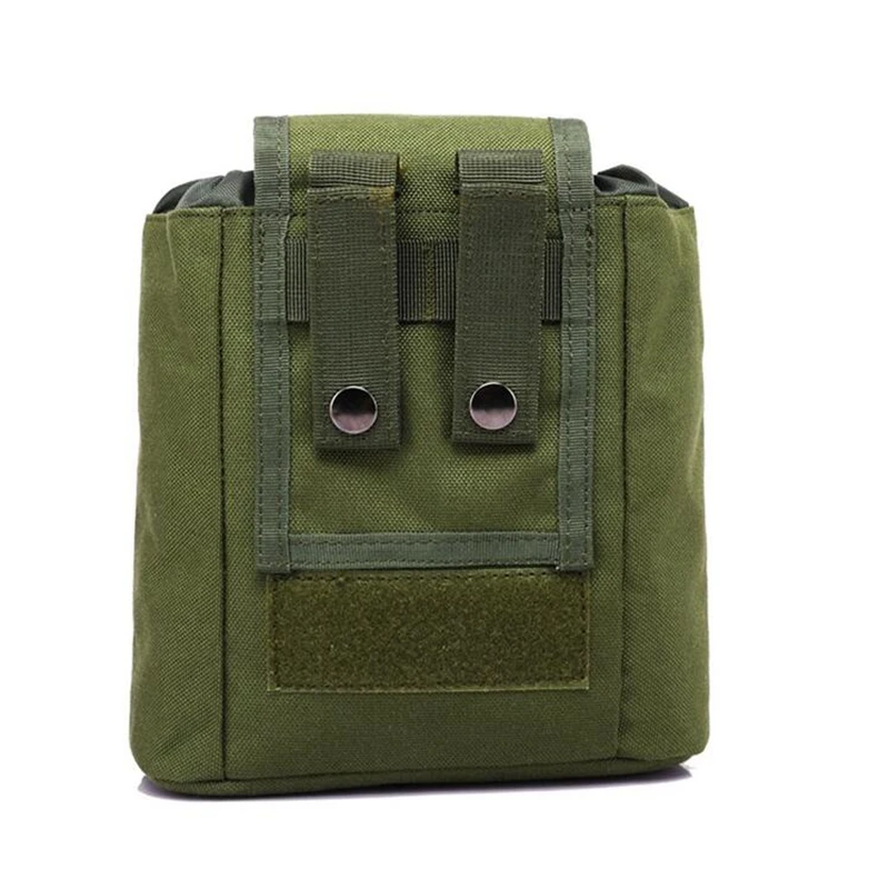 접이식 전술 Molle 쓰레기 봉투, 군사 덤핑 드롭 백, 탄창 보관 가방, 야외 사냥 EDC 도구, 탄약 허리 가방