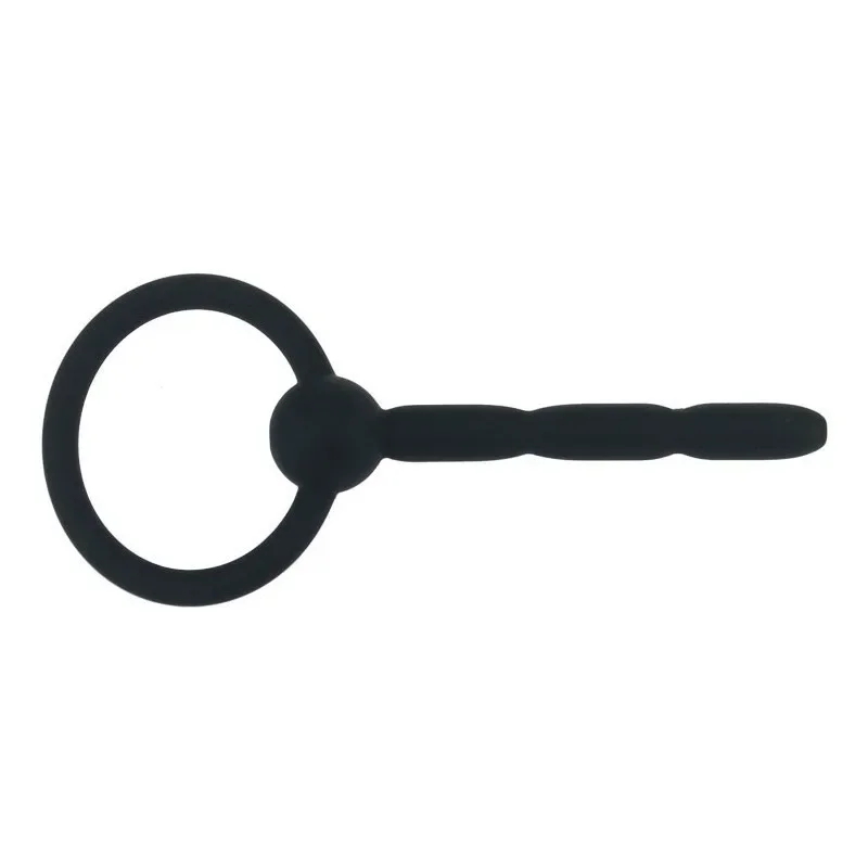 1 PC Soft Silicone Stretching Urethral Dilator Male Gay Sounding Penis Insert Plug Sound Catheter Tube BDSM Sex Toys for Men penis sex toys