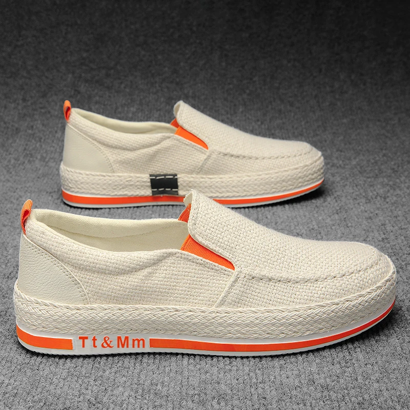 Summer New One Step Canvas Shoes Youth Casual Board Shoes Men's Shoes