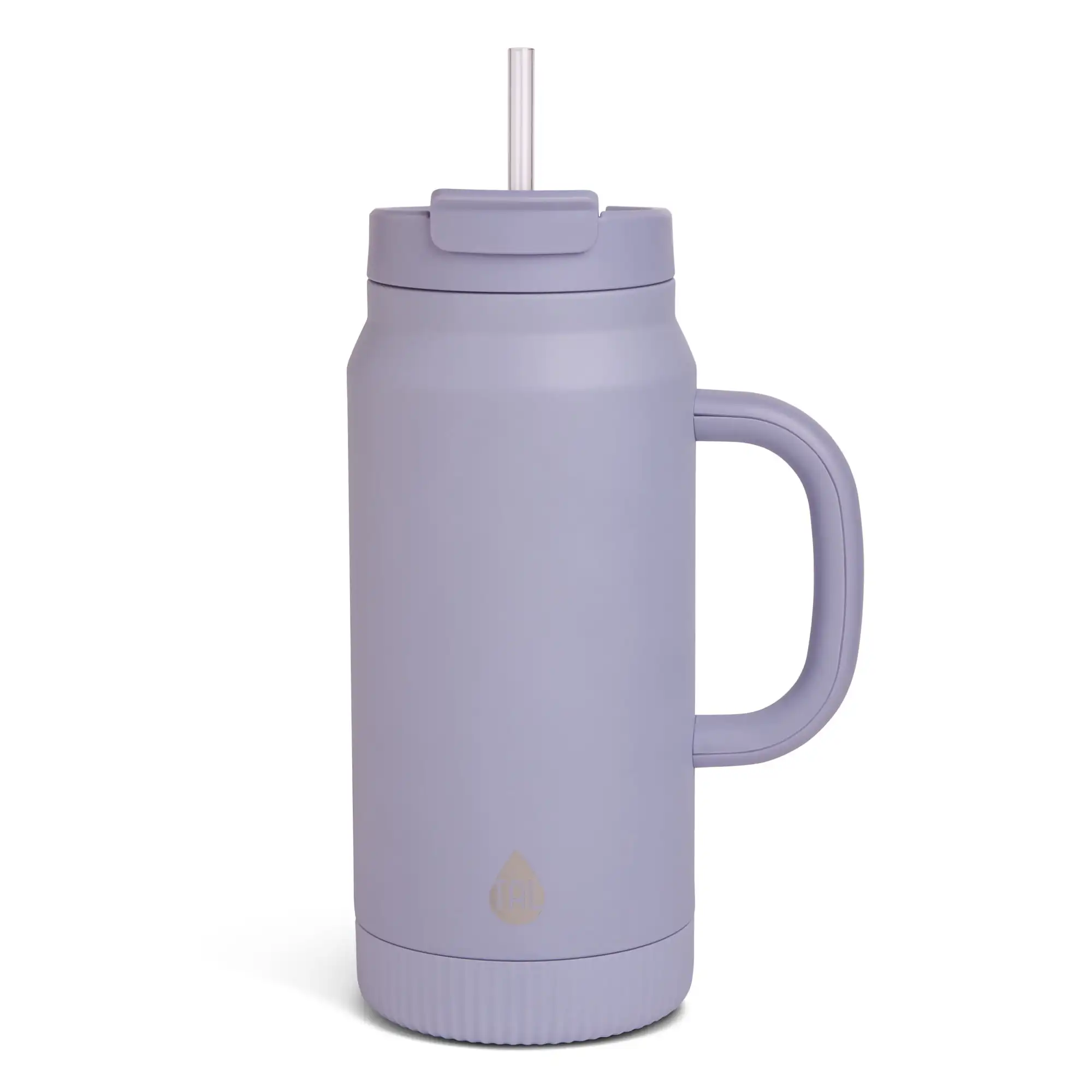 

Stainless Steel Hudson Tumbler with Straw 64 fl oz, Gray Blue