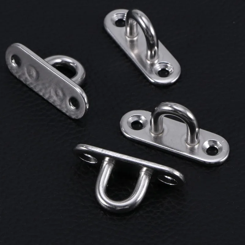 Heavy Duty Corrosion Resistant U-Hook Set for Marine and Wall Applications