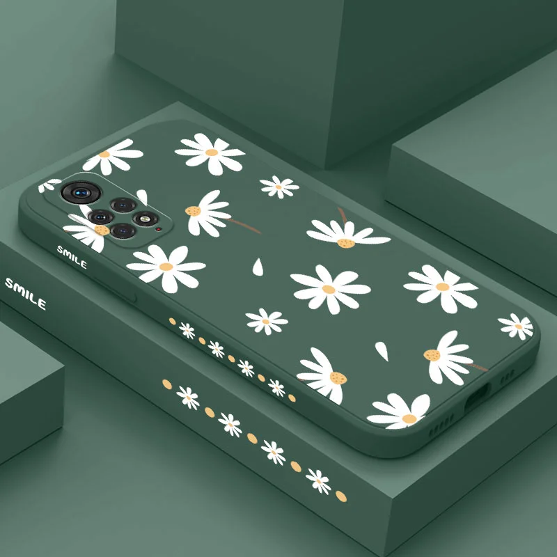 Phone case Plain Daisies Phone Case For Xiaomi Redmi Note 14 13 12 12S 11 11S 10 10A 10T 10S 9T 9 8 7 Pro Plus 10C 4G 5G Cover