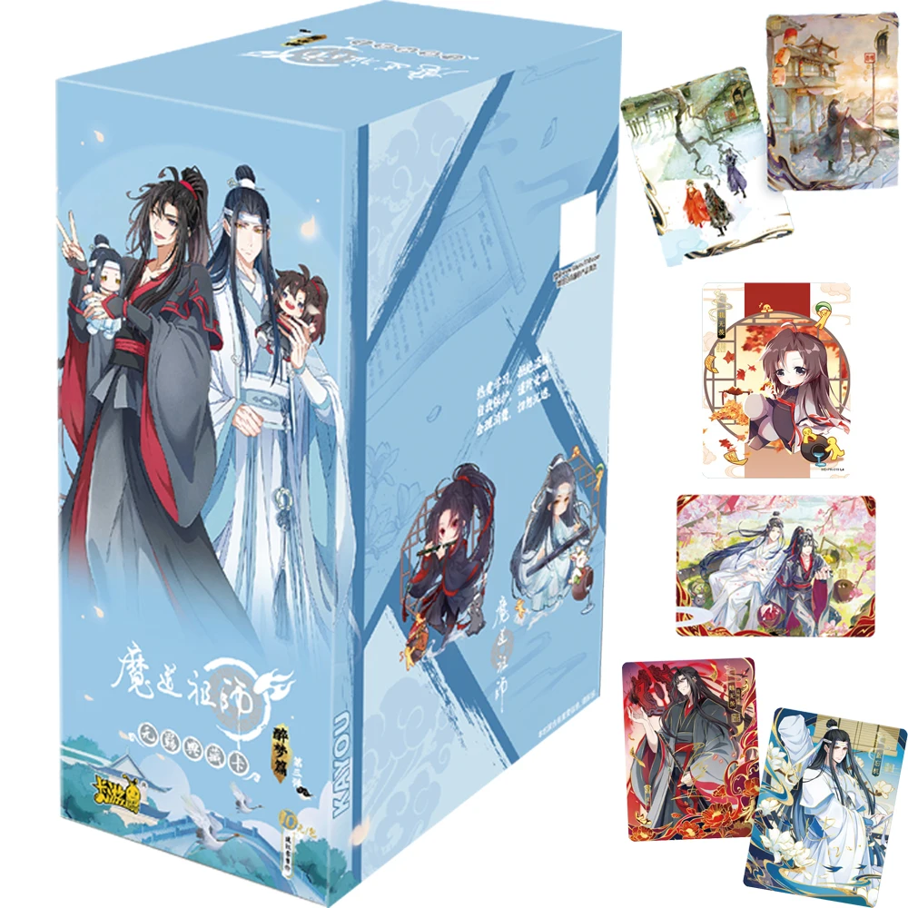 Genuine MO DAO ZU SHI Card For Child Ultra Popular Fantasy Anime Exquisite Illustration Limited Game Collection Card Kids Gifts