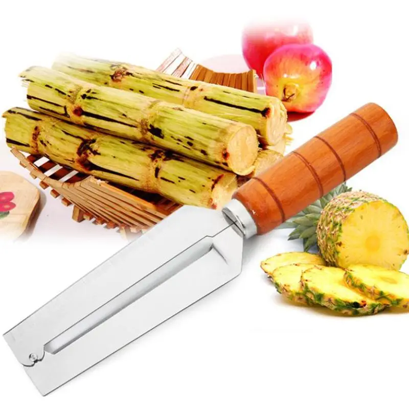 

1pc Stainless Steel Sharp Cane Knife Pineapple Peeler, Durable Practical Portable Kitchen Gadgets Manual Fruit/Vegetable Knife