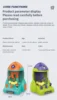 Mini Candy Machine Egg Gum Coin Savings Box Money Can Cute Gift Sugar Scratching Machine Ball Catcher Educational Toys 6