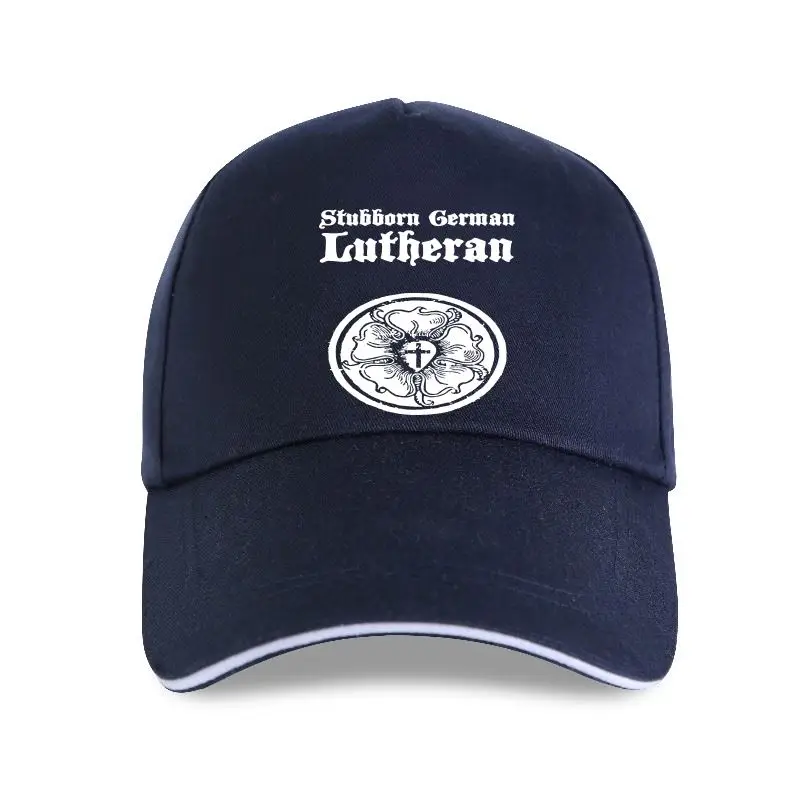 

new cap hat Stubborn German Lutheran Lutheran Church Baseball Cap Loose Cotton Printed Family Standard Spring 2021 Style Round