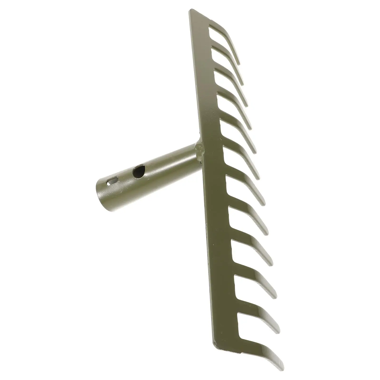 Ergonomic Garden Rake Durable Tines Lawn Levelling Rake Small Garden Hand Tool Leaf Rakes For Farming