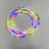 New Led Luminous Dog Collar 4 Flashing Modes Glowing Silicone Colorful Collar , For Pet Dogs Cat Light Safety Walking at Night 3