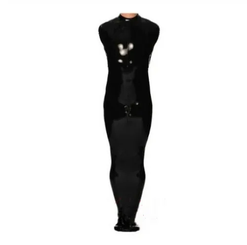 impuls Ademen Oneindigheid Sexy Hals Entry Full Body Bondage Latex Slaapzak Rubber Sack Catsuit  Bodysuits| | - AliExpress