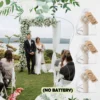 10-100PCS Portable Handheld Fan Bulk Wedding Mini Fans Battery Operated Personal Fans with Thank You Cards Party Favors 2