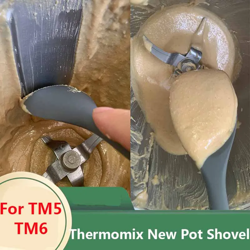 

For TM5/TM6/TM31 Kitchen Thermomix Rotating Spatula Removing Food Processor Kitchen Accessories Mixing Drums Spatula