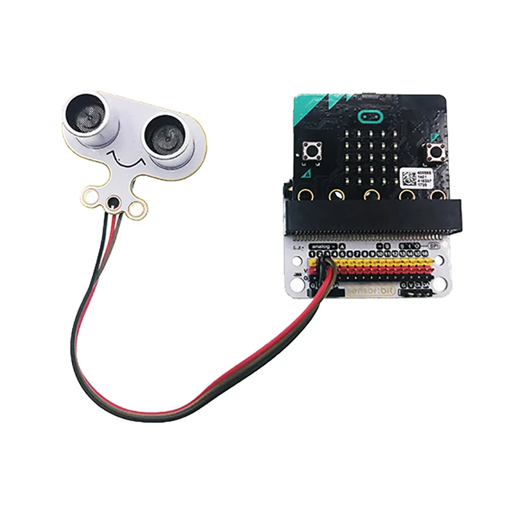 ELECFREAKS Micro:bit Octopus Sonar:bit Ultrasonic Module 3-5V for Arduino Microbit Teaching Robot Smart Car Obstacle Avoidance