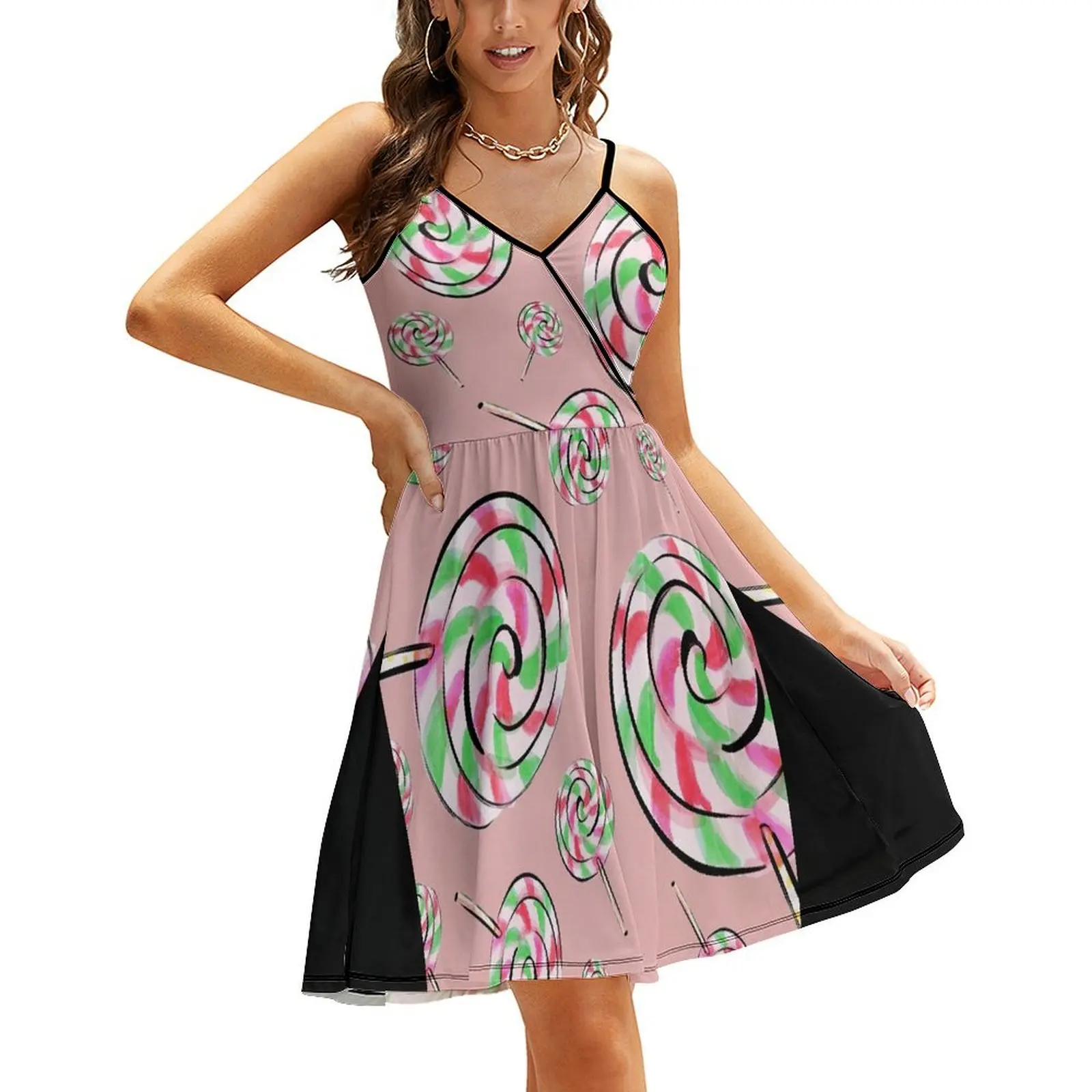 

lolli pops Sling Dress dress elegant and pretty women's dresses evening dress ladies