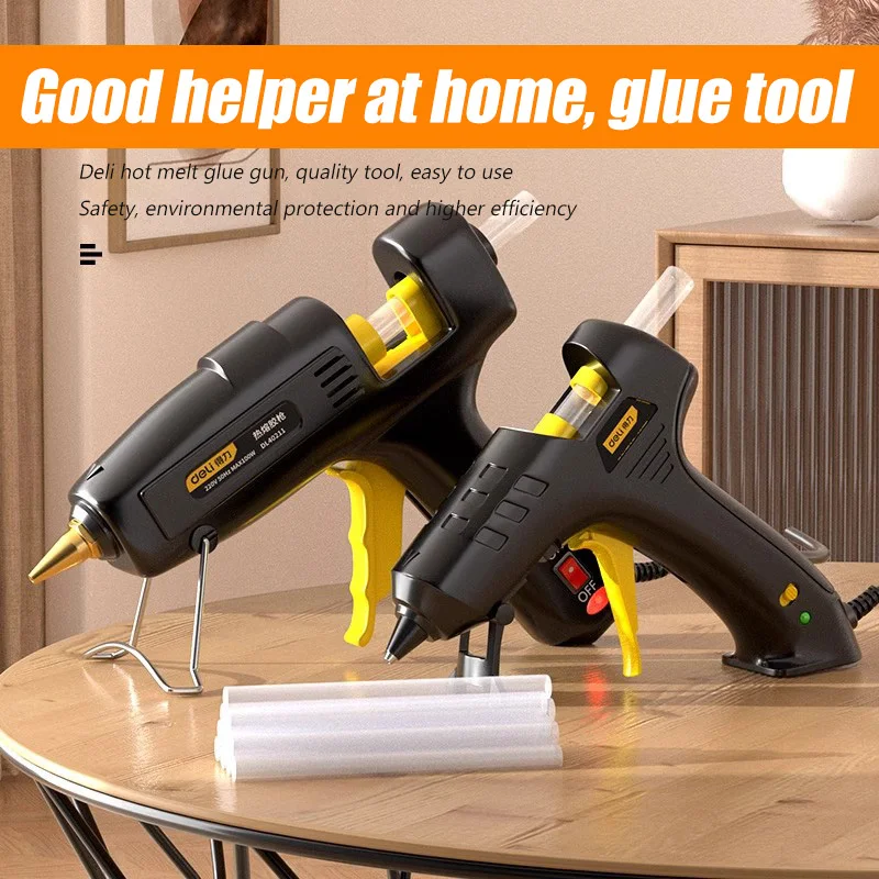 Hot Glue Gun BAIHU 80W 100W Glue Gun Hot 3.6V Silicone Gun Hot Melt Glue with 20pcs Premium Sticks for DIY Crafts Arts