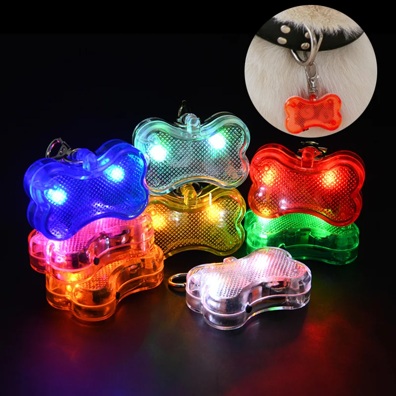 Pet Dogs Collar Led Light Night Luminous Dog Collars Light Dark Led