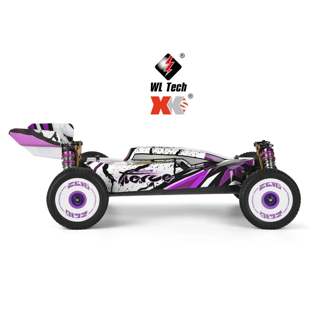 1/12 스피드카 Wltoys 124019 2.4GHz RC카, 오프로드 드리프트 카, RTR 4 륜 구동, 알루미늄 합금 섀시, 아연 합금 기어, 60 km/h