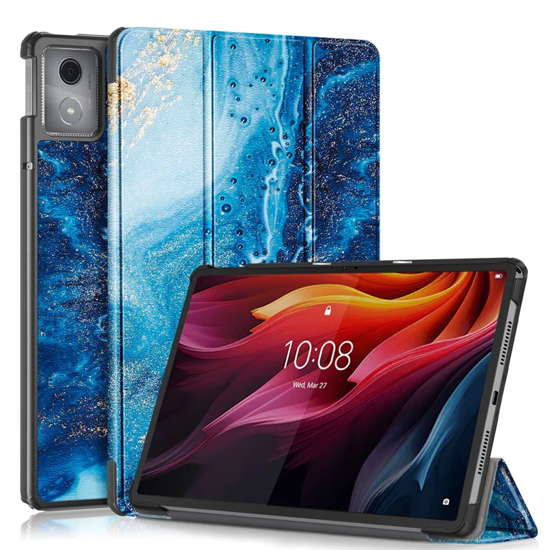 Fashion Paint Smart Leather Cover