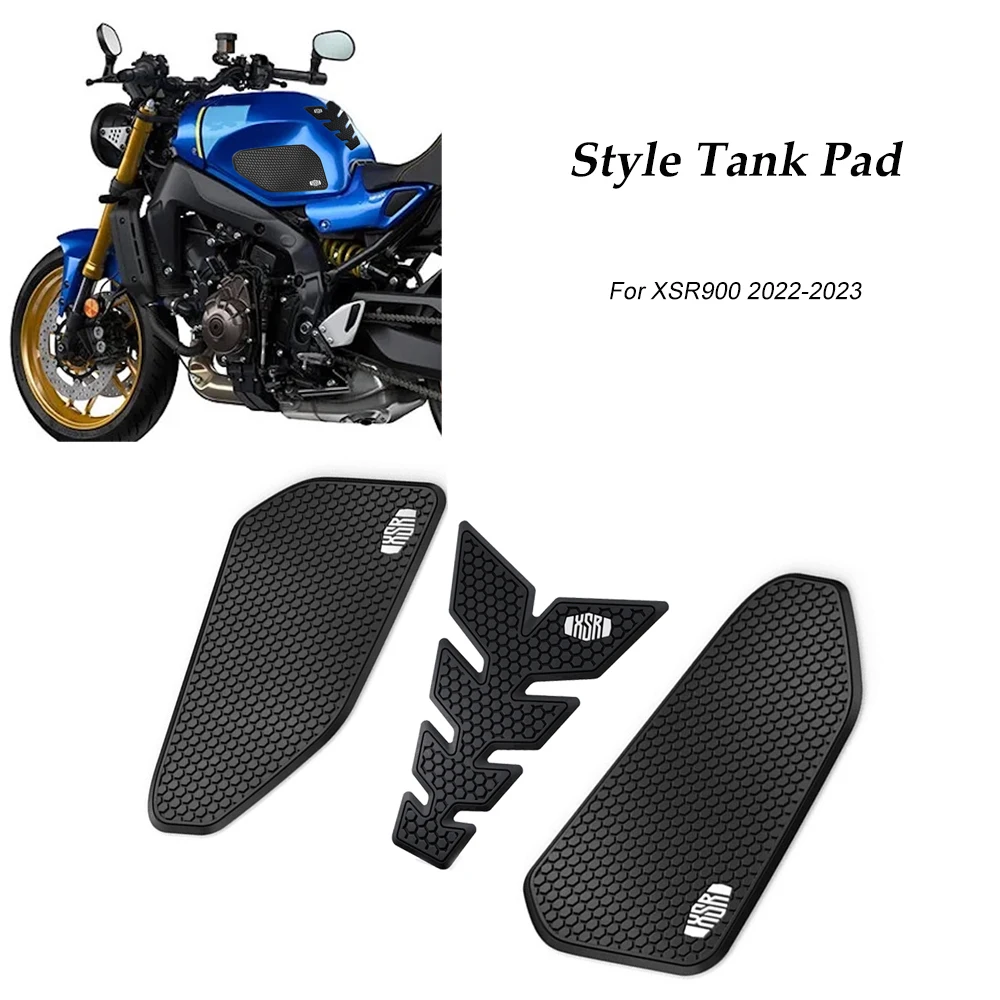 Коврик для бака XSR900 Stye для Yamaha xsr900 2022 2023, аксессуары для мотоциклов, наклейка XSR 900, защита топливного бака, наколенник, тяга