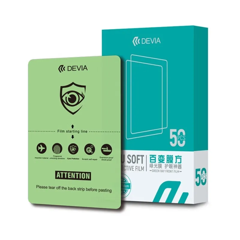 DEVIATPUSoftFlexibleHydrogelFilmPrivacySheetScreenProtector