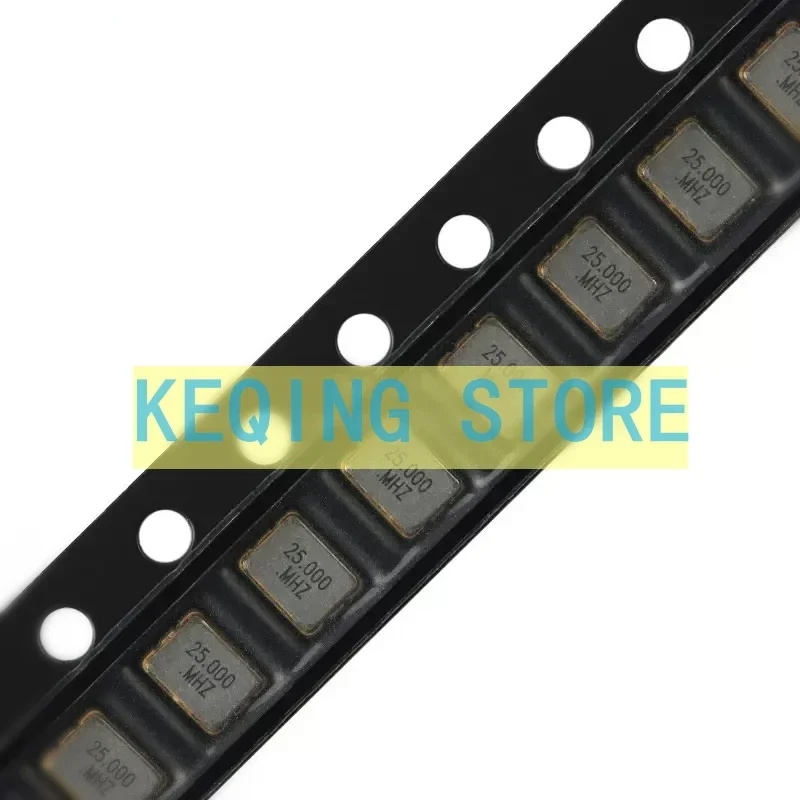50PCS SMT 활성 수정 발진기 3225 25.000MHz L 3.3V 3.2*2.5mm 4핀 공진기