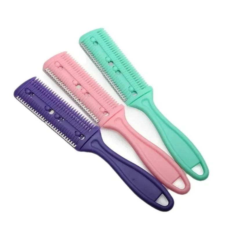 Children Baby Safe Hair Razor Comb Hair Cutting Comb Brushes Barber Tool Haircut Grooming for Mother Boys Girls Hair Care Cutter