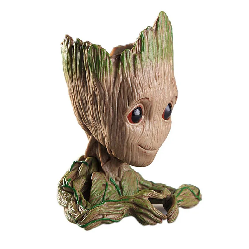PVC Cute Cartoon Tree Man Aquarium Ornament Fish Tank Cave Stone Decoration Plant Flower Pot Bonsai Garden Home Decor Artificial Plants Fish Tank Ornaments Fish Tank Decorations Aquarium Ornaments 3 style
