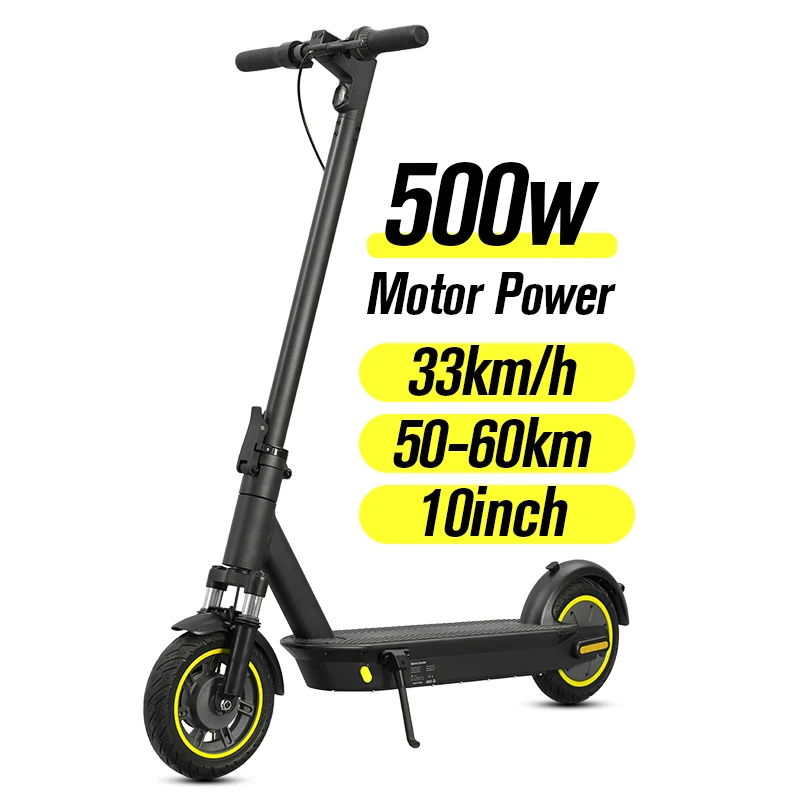

Warehouse 10 inch long range affordable Waterproof 500W 36v 15ah Adult customized Electric Scooters
