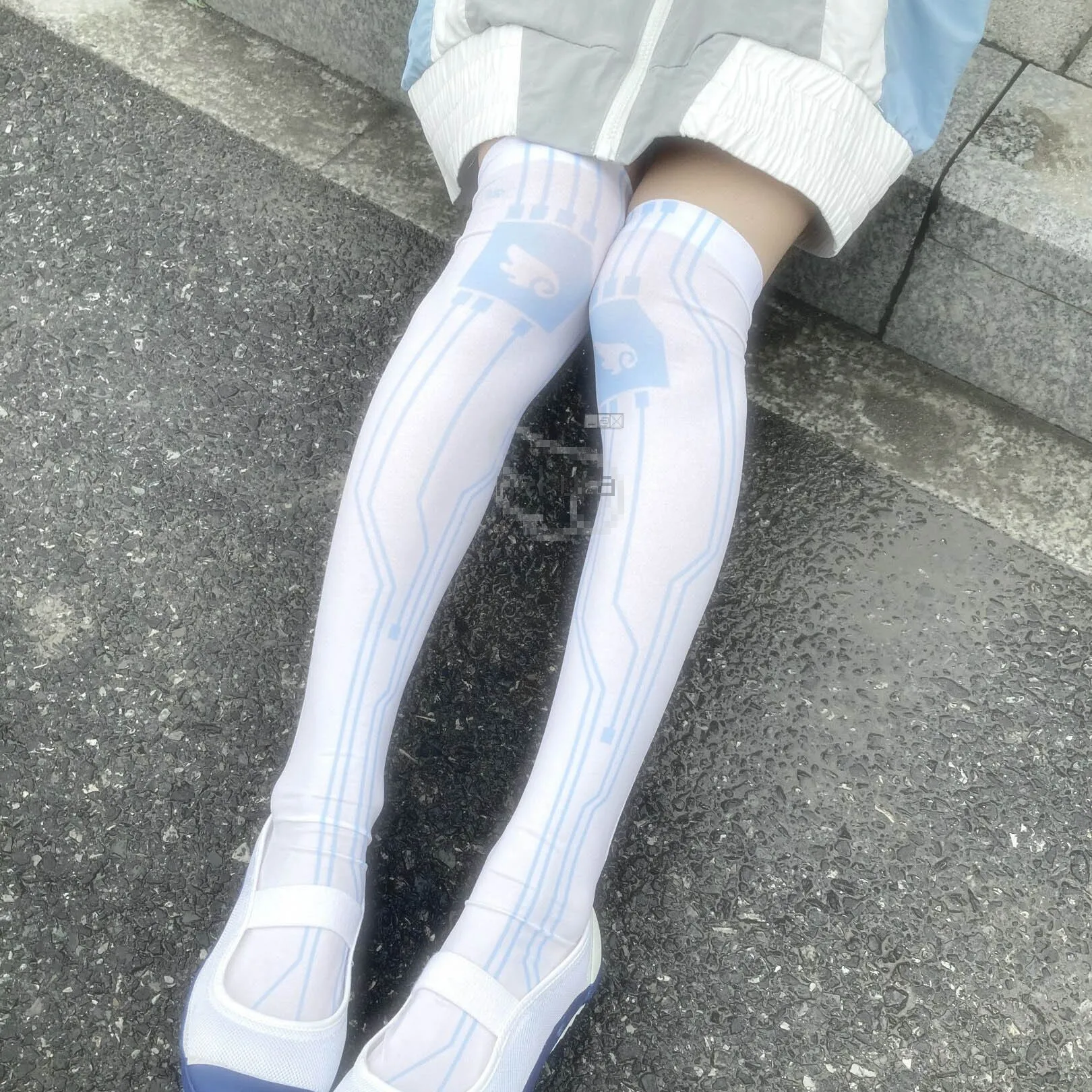 Japanese Style Stockings for Women Printing Knee Socks Sweet Cute Fashion Knee High Socks Spring Summer Stockings Sexy
