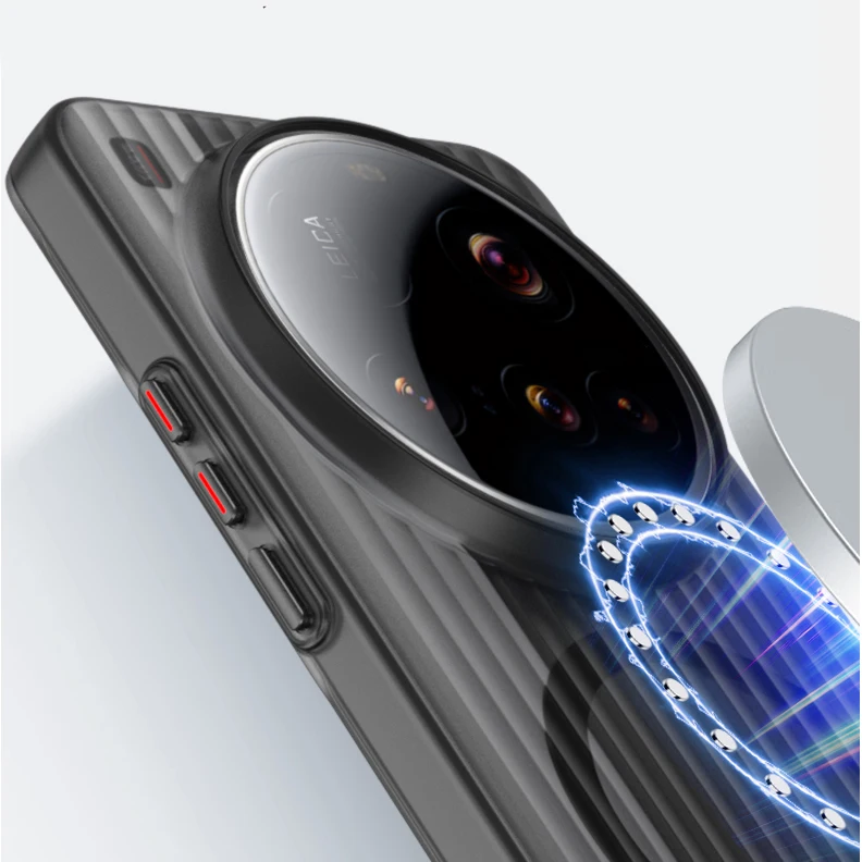 Xiaomi Ultra Slim Transparent Magnetic Protective Case