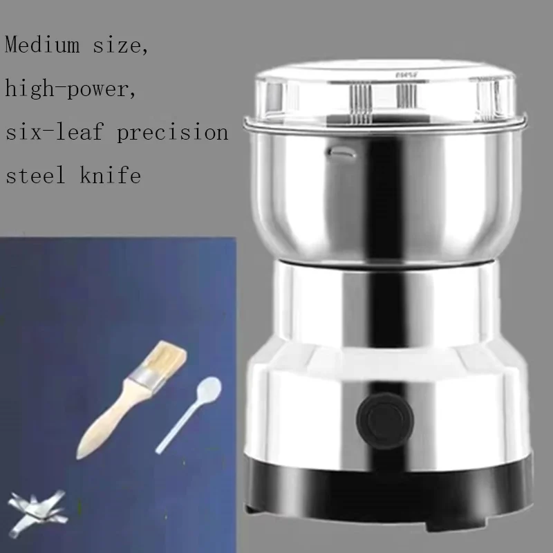 

Multi-functional EU Plug 150W Coffee Grinder Stainless Electric Herbs/Spices/Nuts/Grains/Coffee Bean Grinding