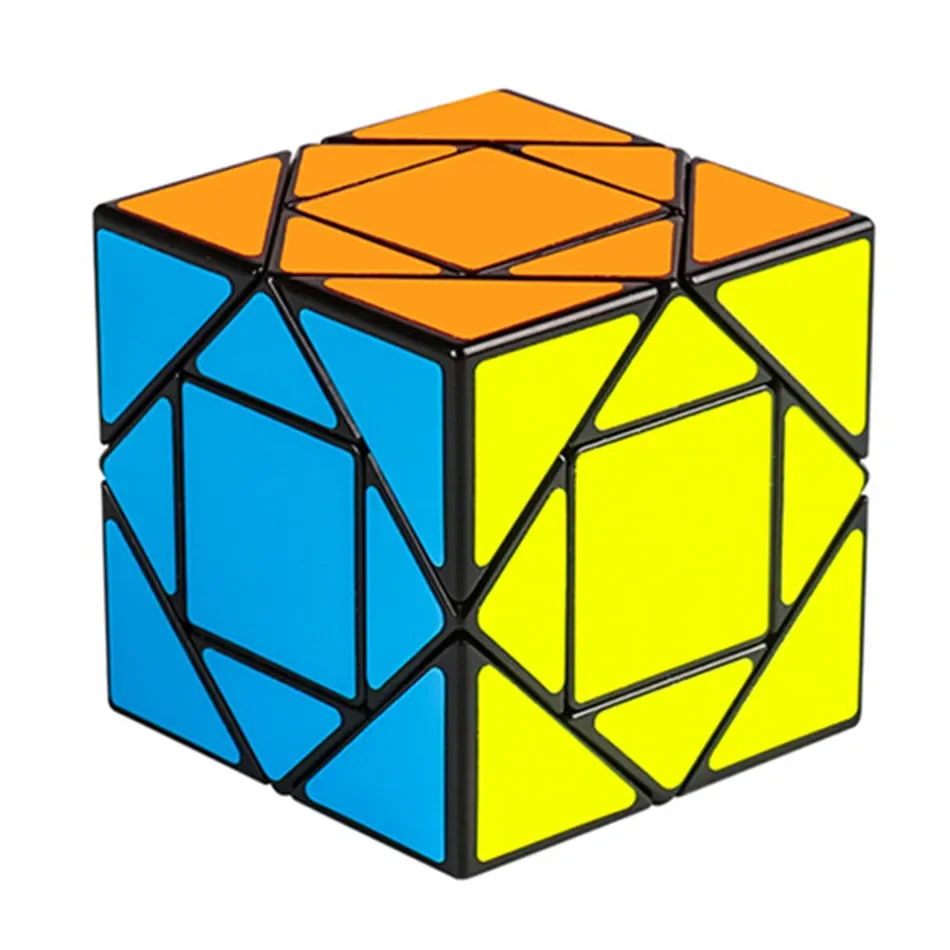 MoYu 3x3 Skew Magic Cube Professional Speed Puzzle Cubingclass Room Pandora Skew Cube Educational Puzzle Toy for Children Gift