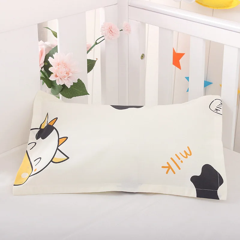 30x50cm Baby Envelope Pillowcase For Kids Cartoon Children Pillow Cases Cotton Soft Baby Pillow Cover Boys Girls 1pc PL001