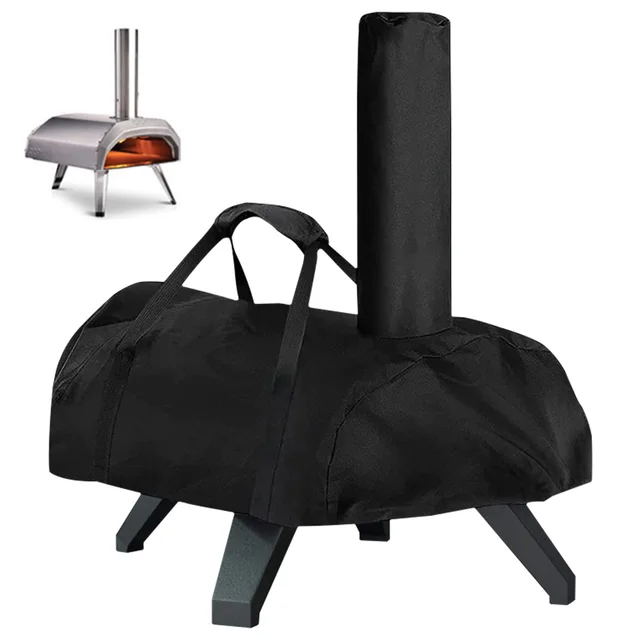 Pizza Sütő Burkolata Kompatibilis Az Ooni Karu 12 Hordozható Burkolat 420D Szövet -Vízálló Nagy Teherbírású