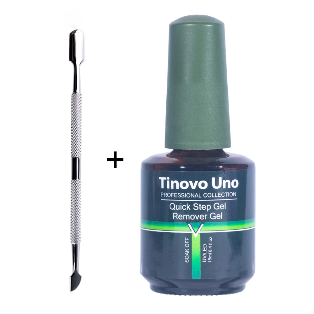 Tinovo Uno 15ML Magic Remover Professional Quick Step Nail Gel Polish Remover Burst Semi Permanent Soak Off Degreasr Cream 6